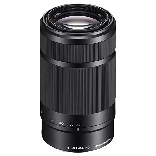 Sony E 55-210 mm Telephoto Zoom Lens