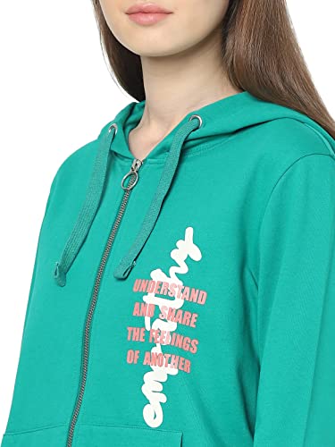 Image of VERO Moda Women's Cotton Hooded Neck Sweatshirt