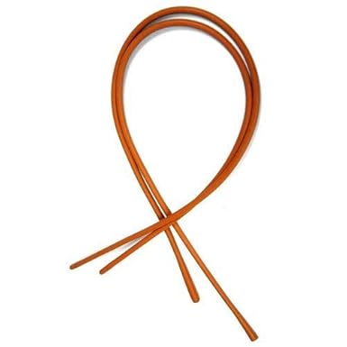 Multi Neti Sutra Rubber Tube for Nasal Cleansing (Brown) - Pack of 10