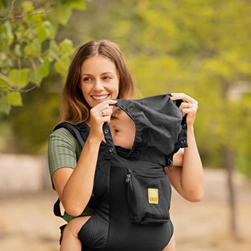 Líllébaby 3-In-1 Ergonomic Carryon Airflow - Toddler Carrier - With Lumbar Support & Breathable Mesh - For Children 25-60 Lbs - Perfect For Hiking, Travel And Everyday Family Events - Black #TOP5