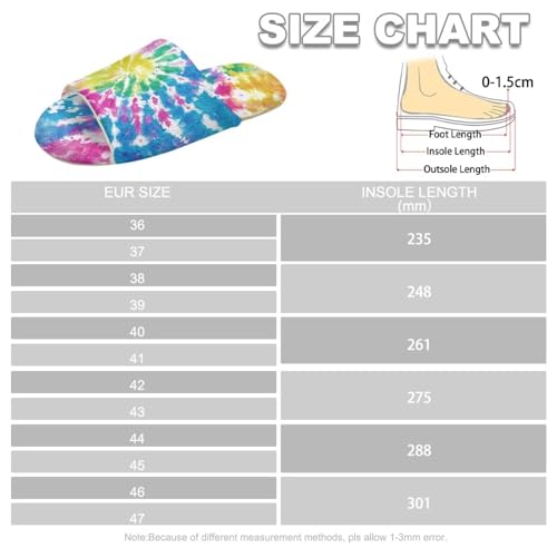 Women Men Open Toe House Slippers Soft Cozy Indoor Lightweight Flannel Plush Slippers3