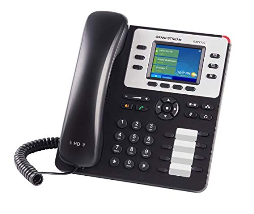 8-Line Business Phone System: Enhanced Pack With Auto Attendant, Voicemail, Cell & Remote Phone Extensions, Call Recording & 1 Year Free Mission Machines Phone Service (8 Phone Bundle) #TOP2