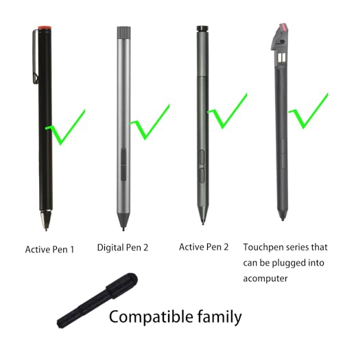 Image of Replacement Nibs for Lenovo Active Pen /Active Pen 2 /Digital Pen 2 Stylus Pen Tips, for Lenovo Touch Pen That can be plugged into a Computer (3PCS)