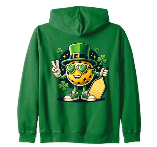 Chapeau de pickleball porte-bonheur pour la Saint-Patrick Sweat à Capuche
