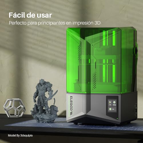 Impresora 3D ELEGOO Saturn 4 con Pantalla LCD Mono HD 12K de 10" - Fernando Cortés