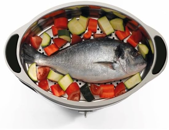 Magimix Stainless Steel 12.2 liter Food Steamer, Art 11581EB, Silver, 3 years Warranty
