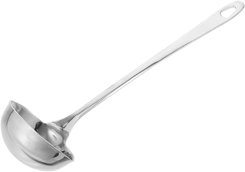Stainless Steel Soup Ladle, Long Handle Serving Utensil
