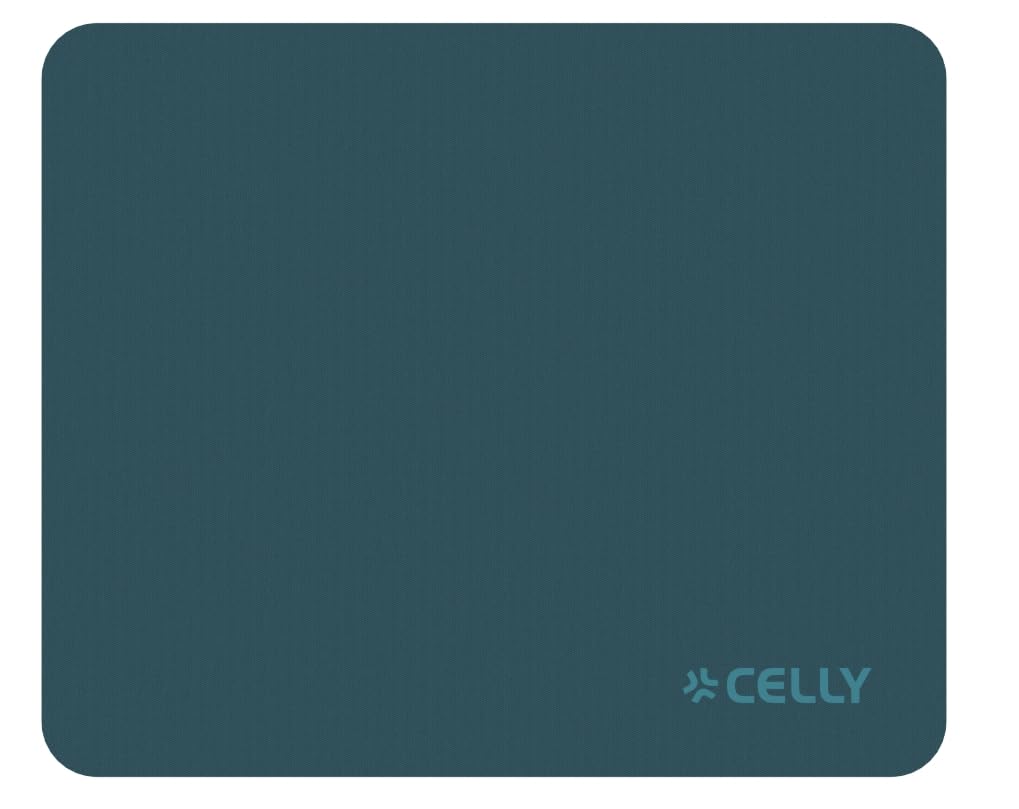 Celly, Kit Travel con Tastiera e Mouse Wireless, Set Completo per Lavorare Ovunque con Custodia Rigida in EVA, Tastiera Pieghevole, Mouse Senza Fili, Cavo USB-C, Supporto Smartphone e Tappetino, Blu
