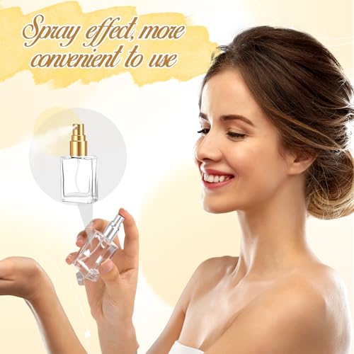 20 Pack 15ml Perfume Bottles Empty Refillable, Multicolor Portable Glass Atomizer Mini Perfume Bottles with Sprayer Droppers and Funnels for Travel,Decants,Cologne DIY3