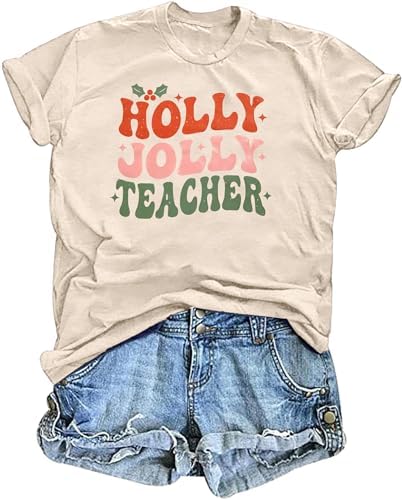 Christmas Shirts Women I Teach The ...