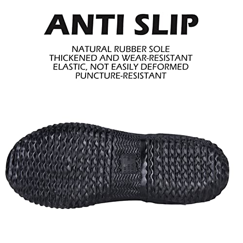 Wtw Women's Rubber Rain Boots - Mid Calf Waterproof Insulated Neoprene Muck Boots Outdoor Hunting Barn Boots For Women #TOP7