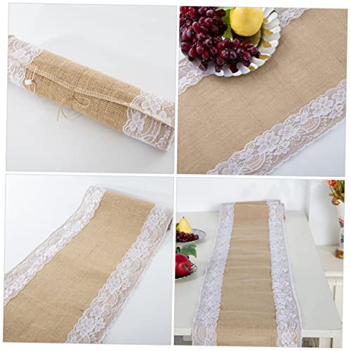 Cabilock caminho de mesa linho lençóis passadeira de mesa Decoração de mesa comfort buffet cristalei