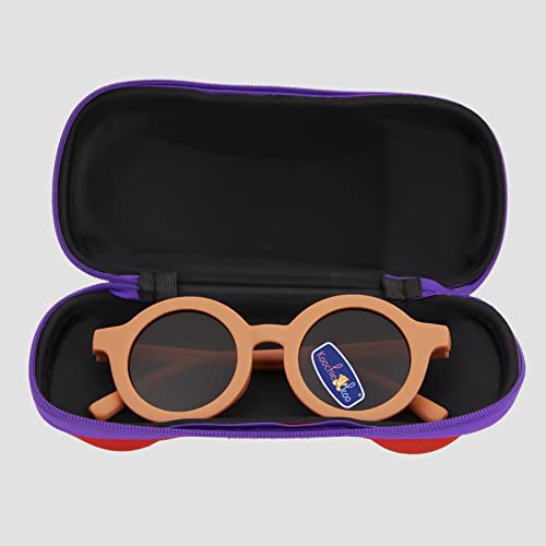 Image of Koochie-Koo Plastic Classic UV Protected Round Shaped Stylish Plastic Sunglass Mirror Sunlight Goggles Eyewear, Sunglasses Baby Boys & Girls, 2-6 Years (Set of 1)