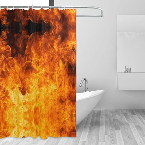 Rideau de bain imperméable grand format pour éviter les éclaboussures au sol - 3