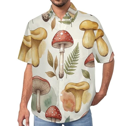 Chemise plage classique imprimé plantes pour vos vacances