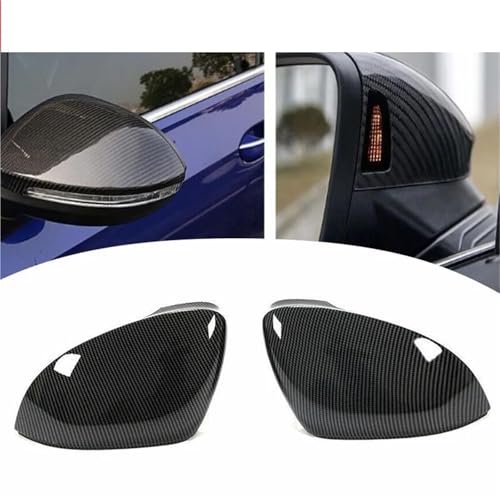 Capuchons de rétroviseurs pour Golf 8 finition miroir gloss black - 6