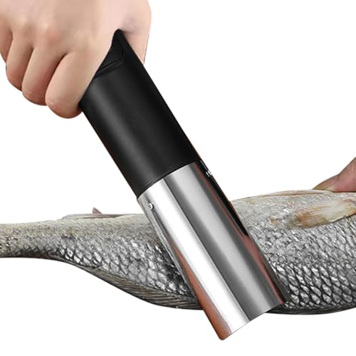 Squamatore Elettrico per Pesci, Dispositivo di rimozione squamatore Elettrico | Dispositivo di rimozione Scarper Impermeabile da 3000 mAh | Raschietto per Pesce Ricaricabile, decalcificante per Pesce