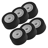 Gadpiparty 12 Stück Andruckrollen Kassettenrekorder Reparatur 11,5mm Lagerrollen Für Videorekorder Audio Aufnahmegeräte Robustes Kunststoff Verschleißfest Für Reparatur Und Wartung