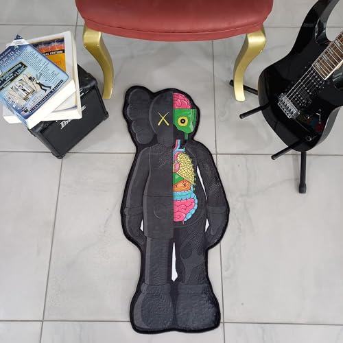 Tapete Decorativo en Forma de Zapatilla 1.3x3 ft miniatura 1