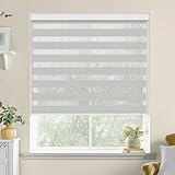 Didoya 調光ロールスクリーン オーダーメイド チェーン式 遮光 目隠し ロールカーテン 無地 取り付け簡単 幅30cm 丈90cm ライトグレー