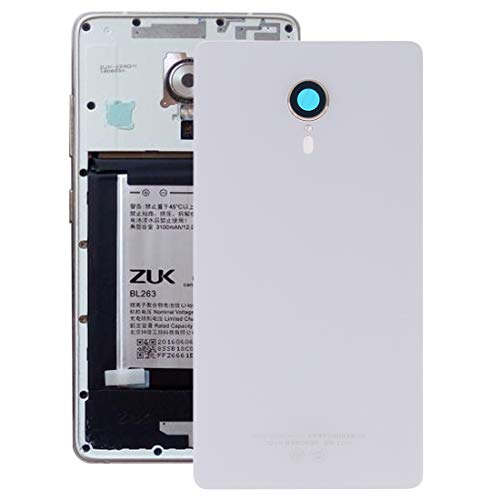 Couvercle de batterie Lenovo ZUK Edge blanc pour réparer un dos rayé ou cassé