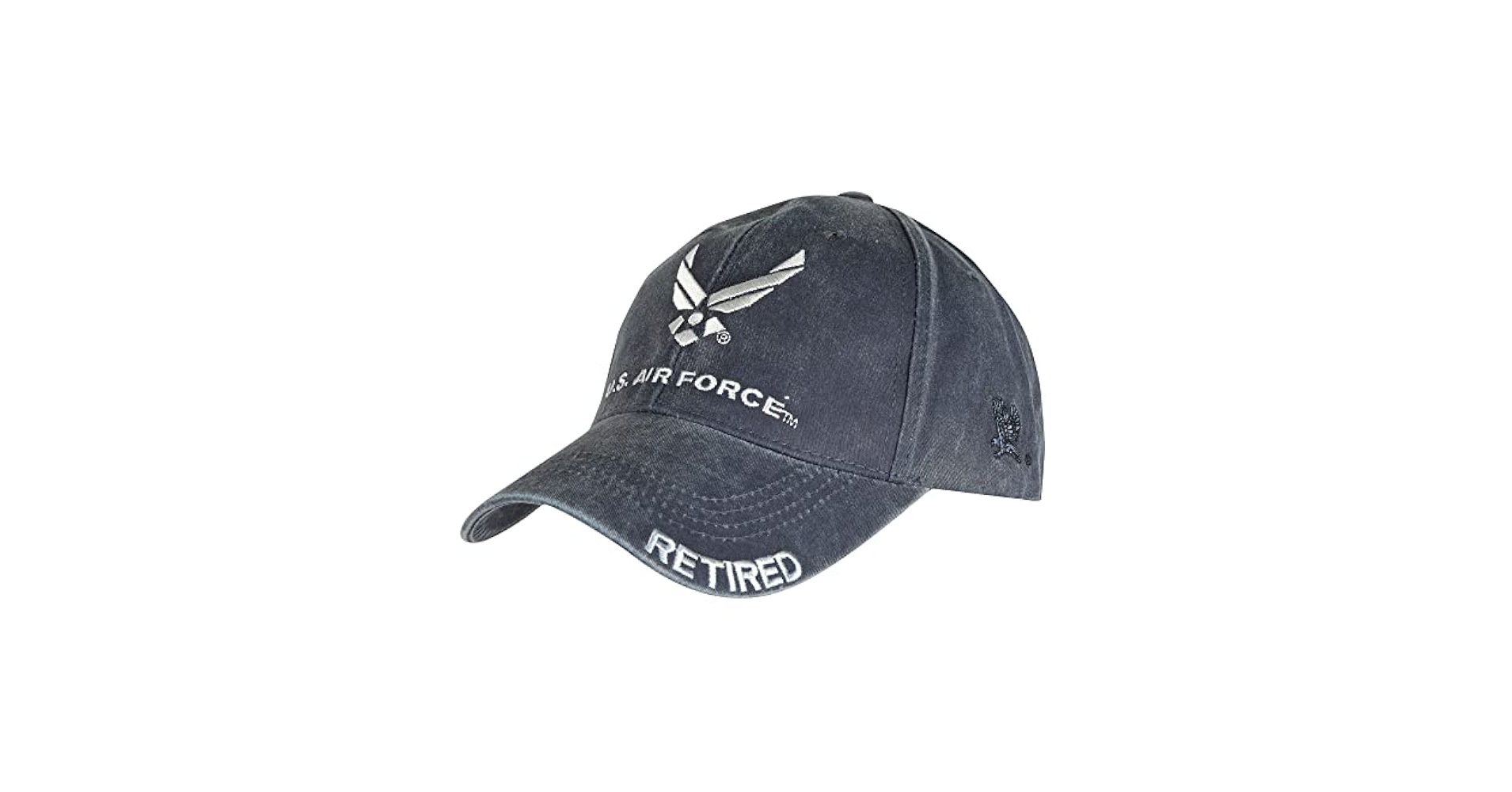 U.S. Air Force Retired Cap. Washed Denim Blue,Denim Blue,One