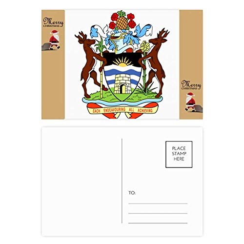 Cartes postales de remerciement Saint John's Antigua et Barbuda lot de 20 pour correspondance