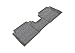 3D MAXpider Custom Fit Classic Floor Mat (Gray) for 2013-2017 Hyundai Elantra GT - 2ND Row