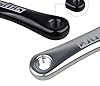VOANZO Single Crankset Repair Parts Accessory Five-claw 170MM Mountain Road Bike Wheel Folding Modified Disc Crank (Black) #3
