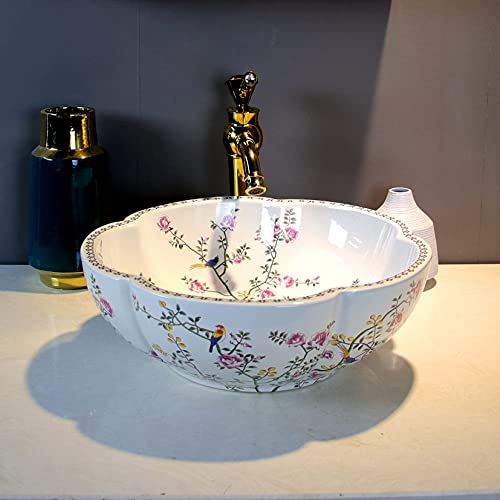 A Bundle For Blue White Vessel Sink #TOP4