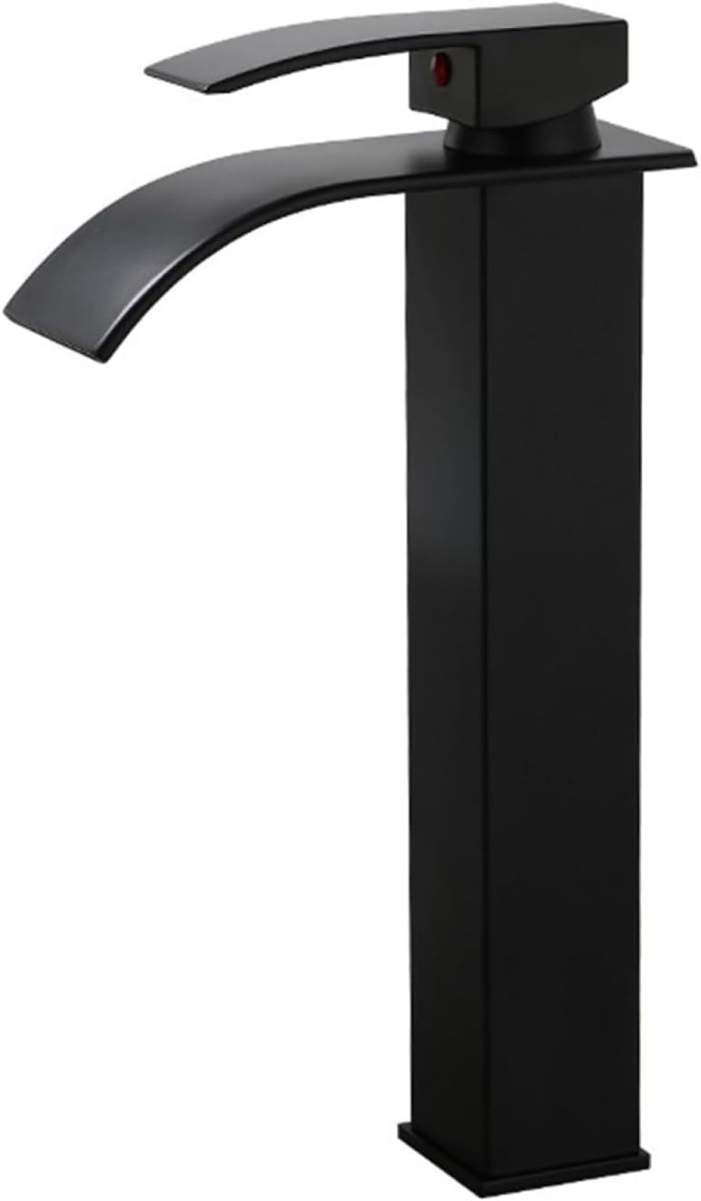 Robinet de lavabo encastrable cascade anti calcaire mitigeur noir evier salle de bain