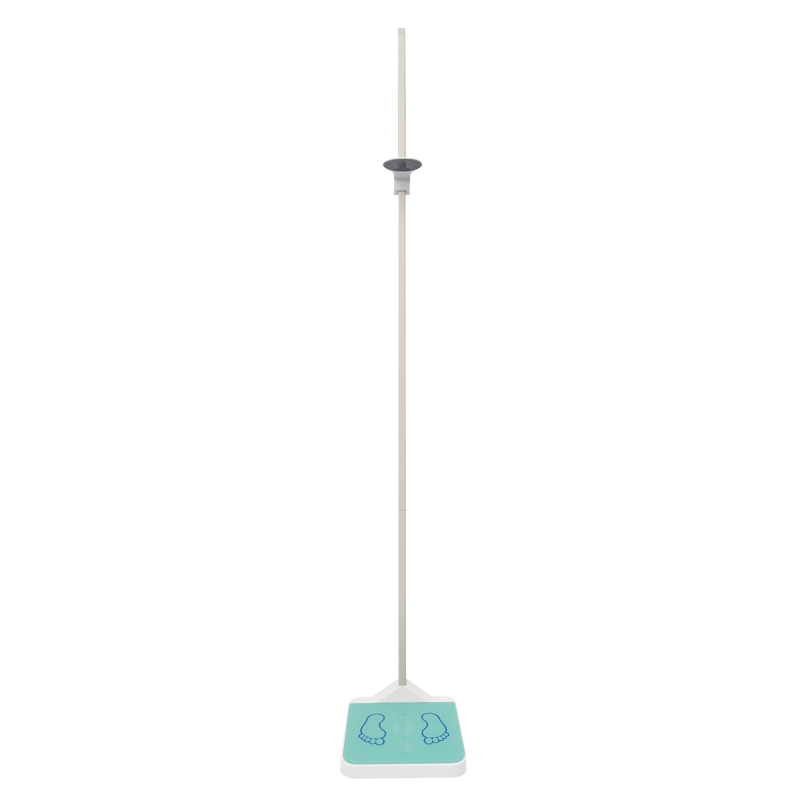 Stadiometro medico digitale, bilancia pesapersone con misurazione, indicatore LED e funzione vocale, 3-180 kg, 10-220 cm, divisione 0,05 kg, precisione 0,1 cm, per cliniche, palestre, scuole