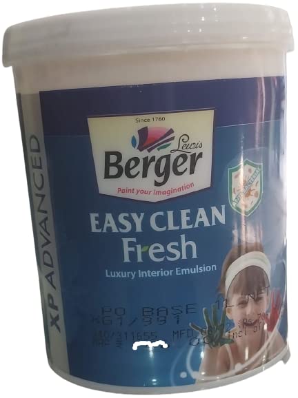 SUNWARE paints interior emulsion easy clean fresh 1litrs (ANGORA WHITE 3P0074)