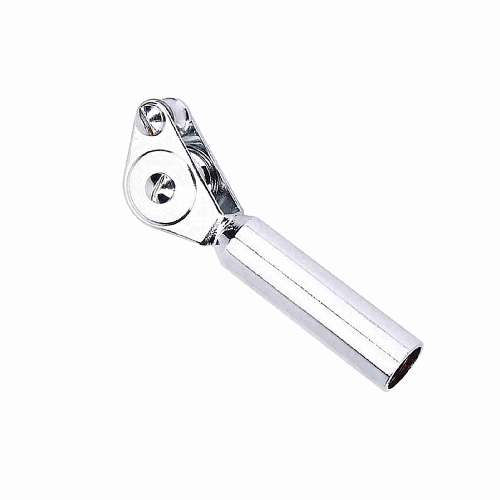 Naroote Roller Rod Tip Guide, Fishing Rod Tip Repair Stainless Steel Roller Guide Practical Fishing Connectors Sea Boat Trolling Tackle Accessory (8#)