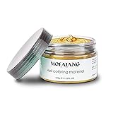 Natural Hair Coloring Wax, SOVONCARE Gold Temporary Hairstyle Cream Washable Hair Colored Wax for...