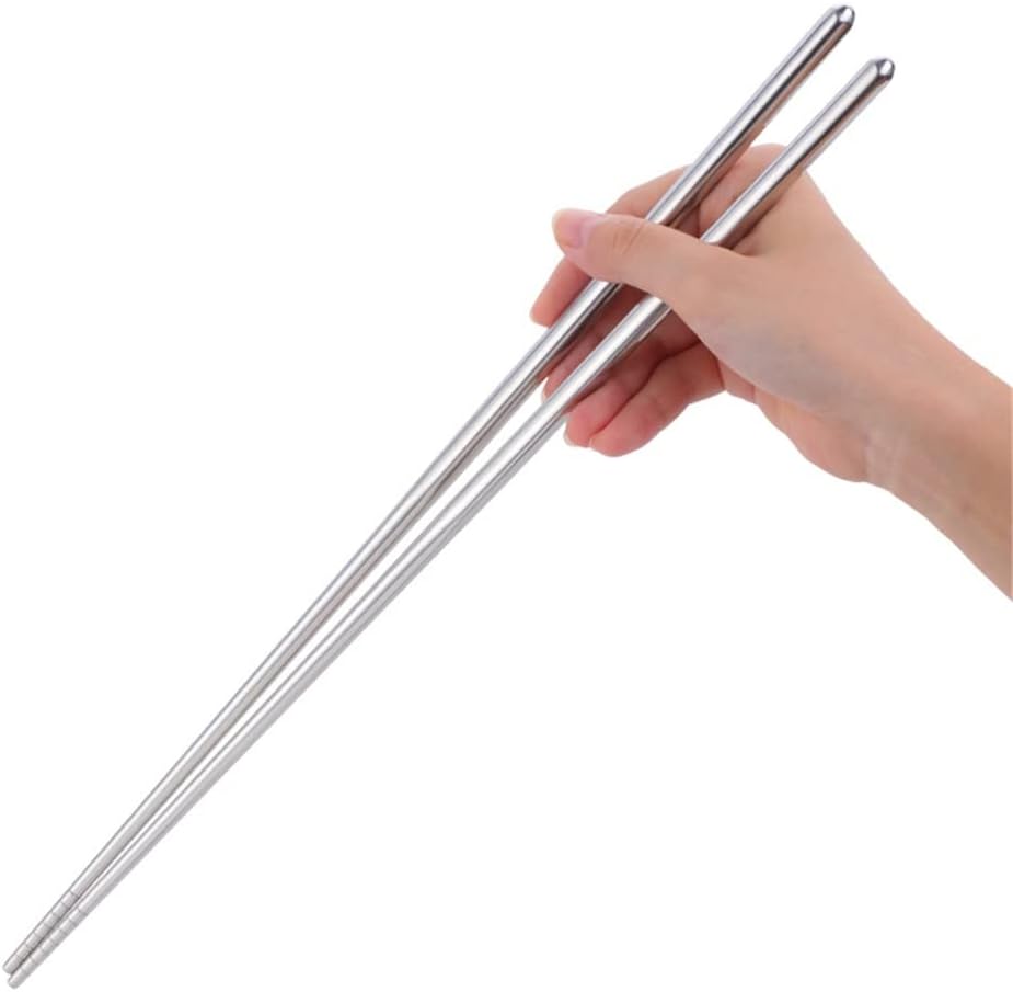 Originality Fried Cooking Long Chopstick Drumsticks Deep-fried Dough Sticks Hollow Heat Insulation Hot Pot 1pc(Rose gold)