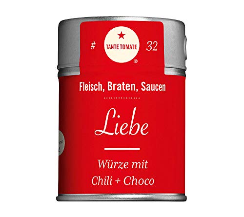 Tante Tomate - LIEBE - Würze mit Chili + Choco - Gewürzmischung 45g