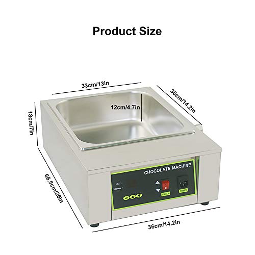 Chocolate Melting Pot, máquina para fundir chocolate miniatura 7
