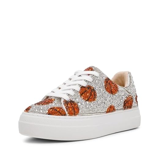 Betsey Johnson Women's Sidny Sneaker, Basketball, 7.5 M