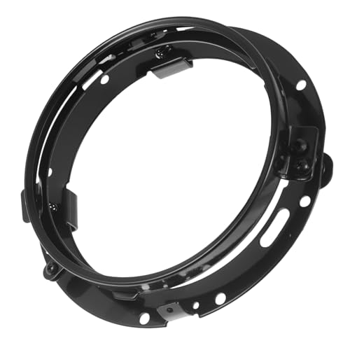Support de phare de moto rond pour roadster en balade et rénovation vintage