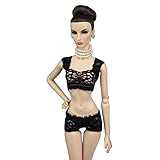 Elegante Mode Dessous-Set kann Ihr Kind Dressing Spaß befriedigen, geeignet für ca. 30 cm (11,83 Zoll) Höhe Puppen (Die Puppen sind nicht enthalten)