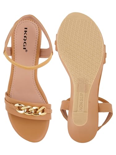 Image of IKAGI Comfortable High Heel Wedges Sandals For Women