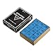 PATIKIL Billiard Pool Cue Chalk, 12 Pack Snooker Billiard Cue Chalk Pool Table Accessories for Billiards Cue Stick Tip, Blue