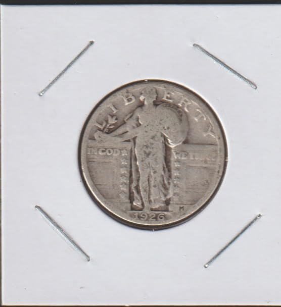 1926 S Standing Liberty (1916-1930) (90% Silver) Quarter Very Fine