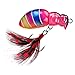 predolo with Hook Swimming Jig Accessories Realistic Swimbait Hard Lures for Salmon Catfish Pike Perch Bass, Pink Head