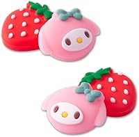 Vista 8 de PERFECTSIGHT 4 tapas de agarre de pulgar compatibles con consola Nintendo Switch/OLED/Lite, funda de botón analógica 3D de silicona suave Kawaii