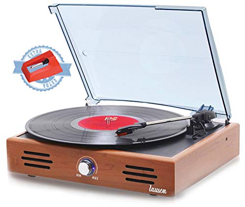Record Player, Turntable USB for Vinyl Records 3 Speed, Belt Driven, Vintage Record