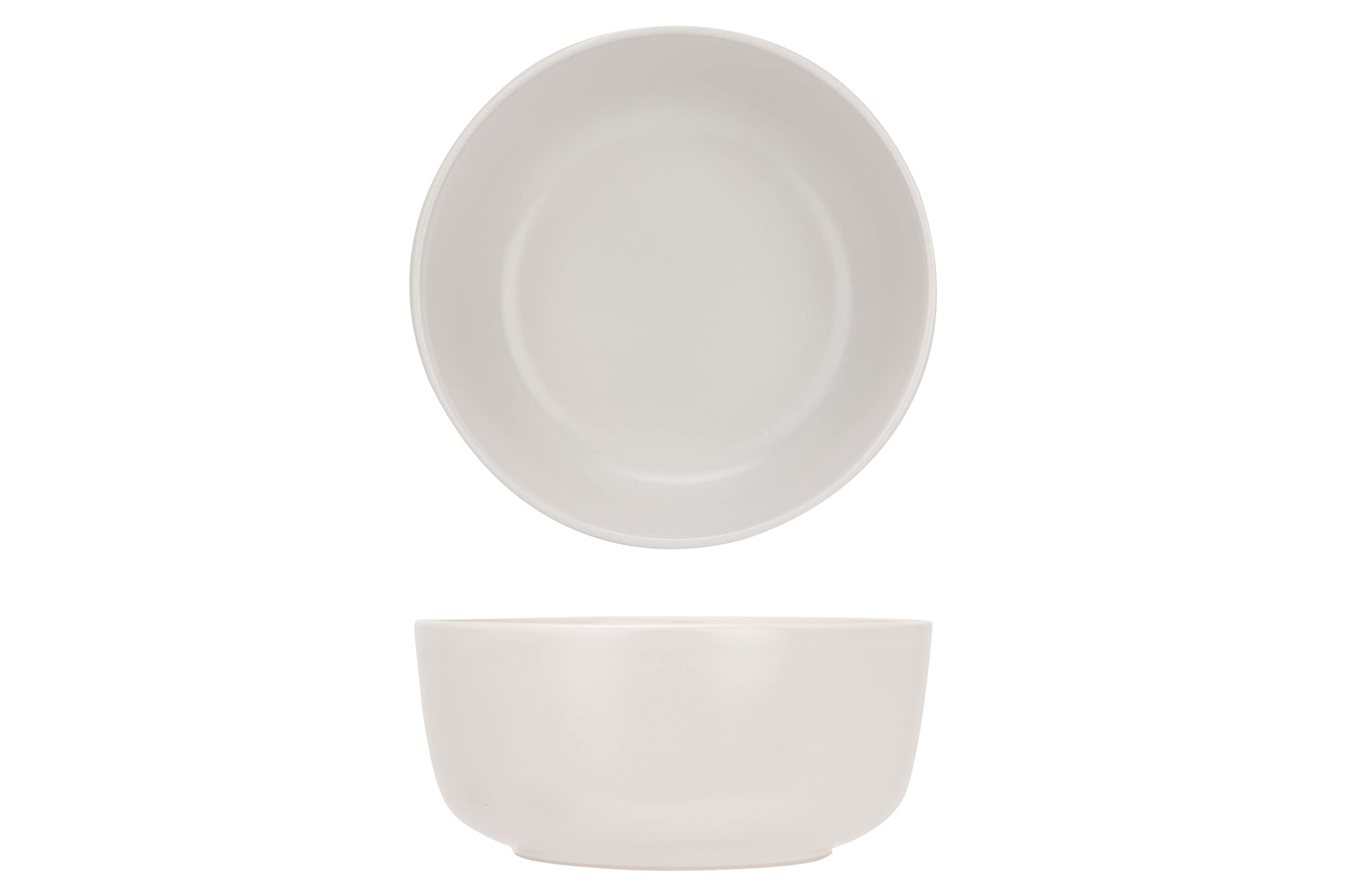 Cosy & Trendy Baltic Bowls, White-Sandstone, D14.5 x H6.7 cm, Pack of 6