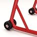 HOMCOM Caballete Elevador Universal Tipo Soporte Delantero de Moto Portátil y Móvil...
