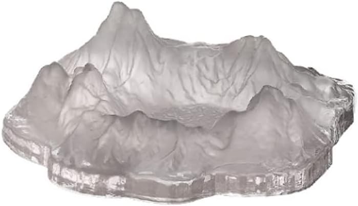 Ashtray Ashtray for Smokers Glass Ashtray Portable Tabletop Ash Tray Decoration Modern Ash Tray Suitable for Home Office Indoo